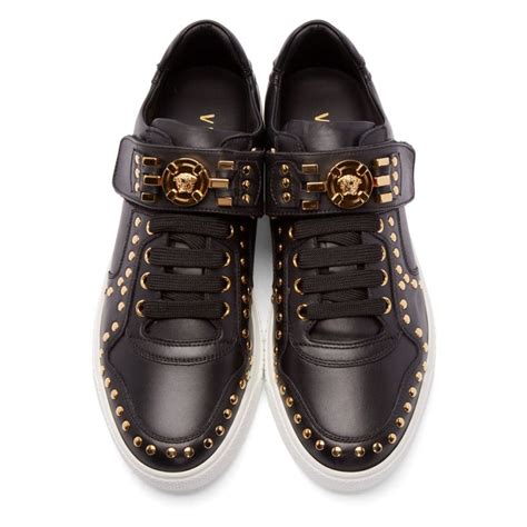 versace mid tops|versace sneakers low top.